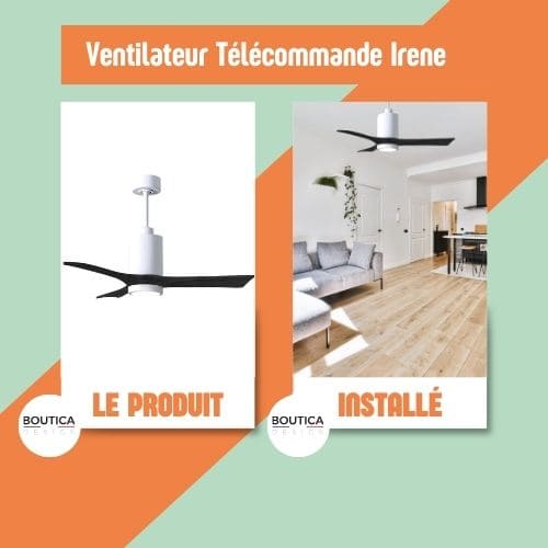 destratificateur telecommande Irene